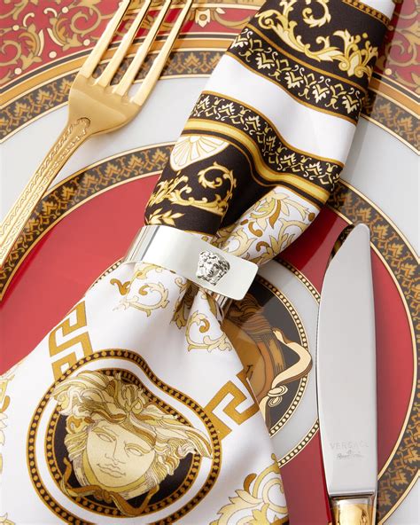 versace napkin|Medusa Napkin Ring 4.